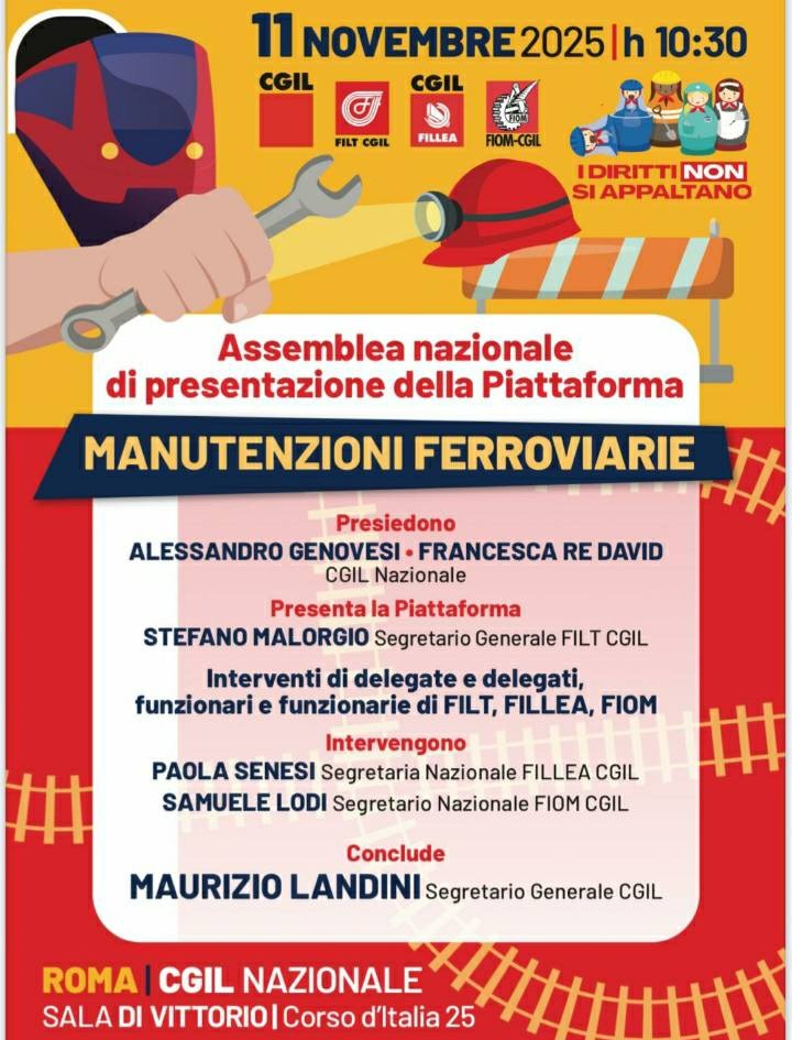 piattaforma manutenzioni ferroviarie