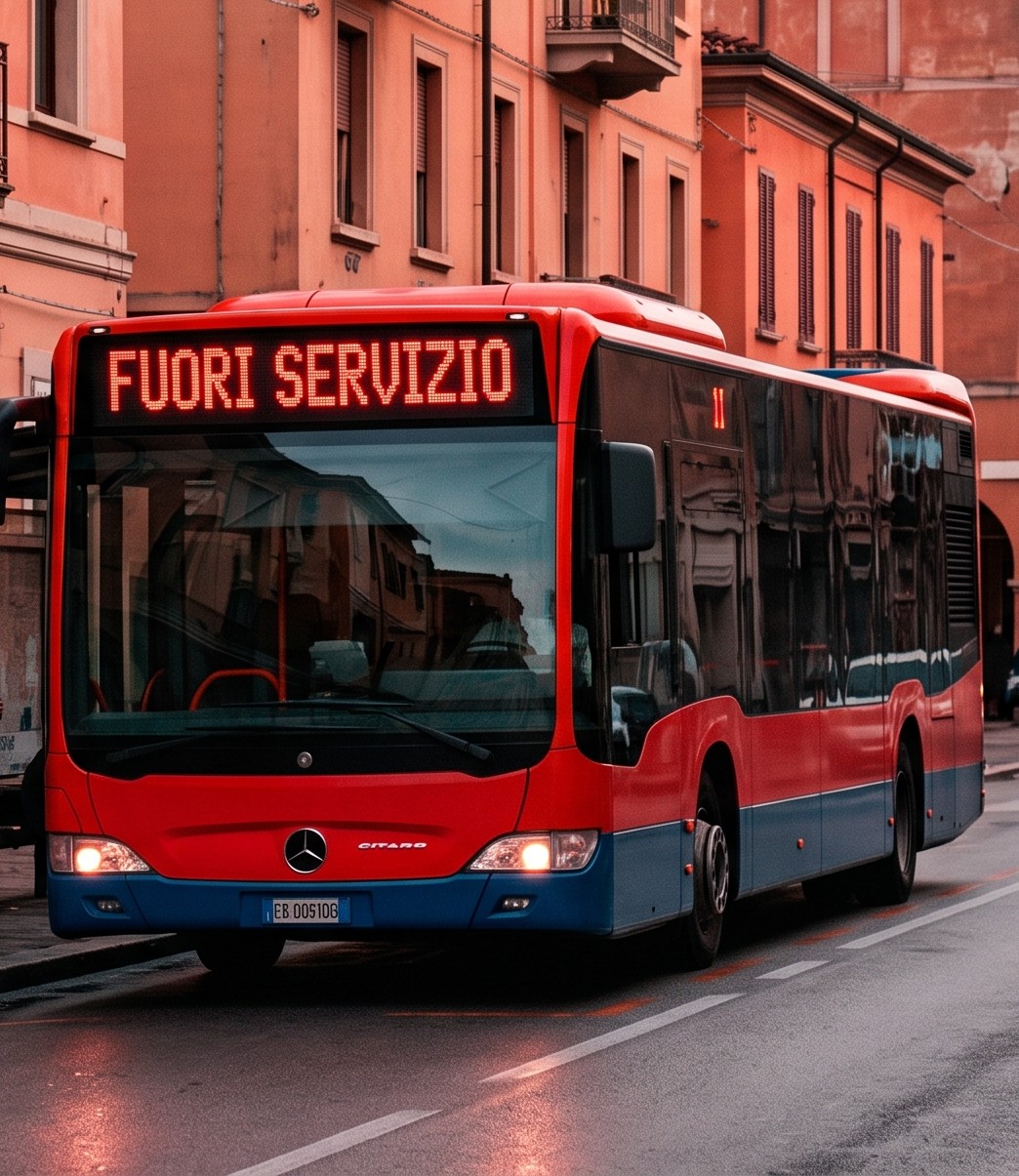 autobus fuori servizio